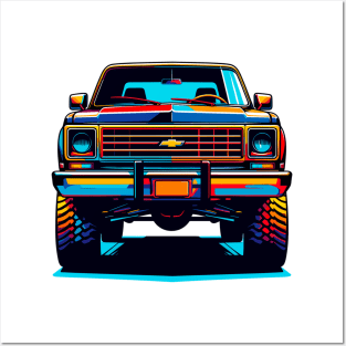 Chevy K5 Blazer Posters and Art